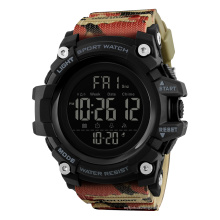 Slap camuflaje reloj digital esfera impermeable cronógrafo 5atm